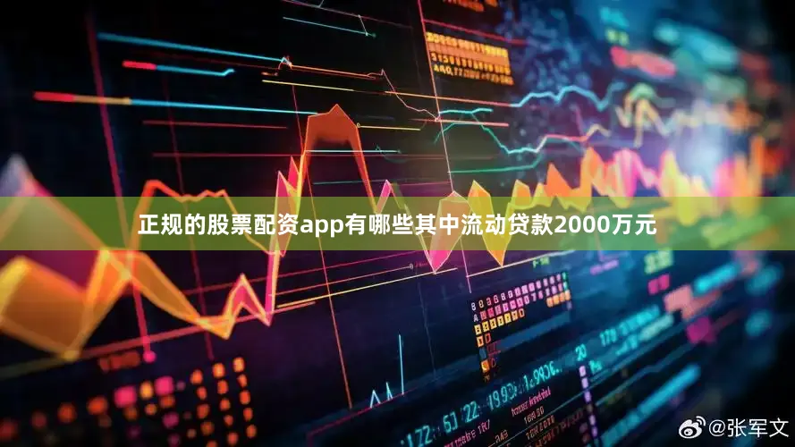正规的股票配资app有哪些其中流动贷款2000万元